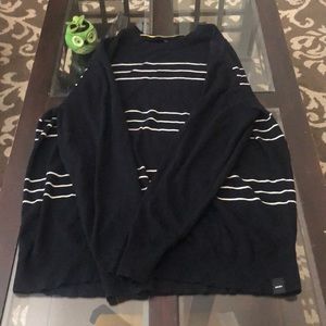 Brand DKNY woman stripe sweater.